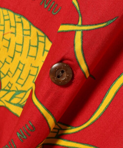 BEAMS PLUS（ビームスプラス）の「DALE HOPE × BEAMS PLUS / 別注 Short Sleeve Aloha Shirt Papale Lau Niu（シャツ/ブラウス・メンズ・レッド/ブルー・SMALL/MEDIUM/LARGE/X-LARGE）」の22枚目の写真