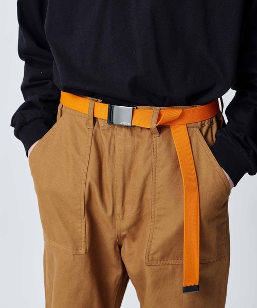 SILAS（サイラス）の「GI BELT（ベルト・メンズ・オリーブ/オレンジ/ブラック・ONE SIZE）」の6枚目の写真