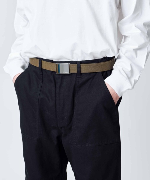 SILAS（サイラス）の「GI BELT（ベルト・メンズ・オリーブ/オレンジ/ブラック・ONE SIZE）」の7枚目の写真