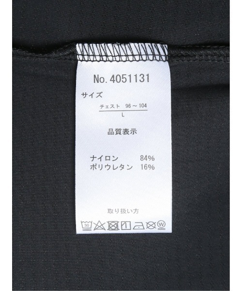 TAKA-Q（タカキュー）の「【WEB限定販売】Holidayout 冷感メッシュ ポケットT(セットアップ可能)（Tシャツ/カットソー・メンズ・イエロー/カーキ/ブラック・MEDIUM/LARGE/X-LARGE）」の12枚目の写真