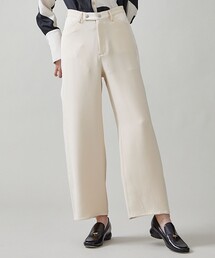 FEMMENT | 【FENNENT/ファモン】2wayダブルクロスデニムラインパンツ(スラックス)