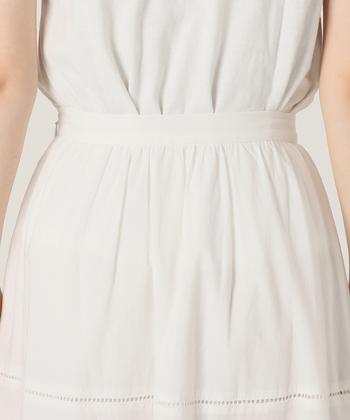 Charles Chaton（シャルルシャトン）の「embroidery レース スカート