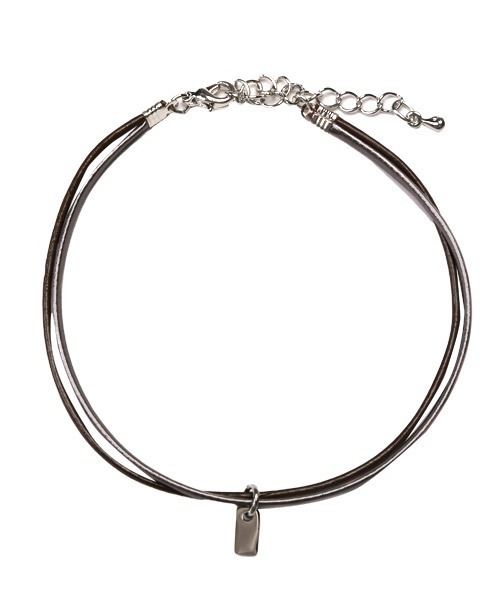 LUXSTYLE（ラグスタイル）の「PUレザーエナメルアンクレット（アンクレット・メンズ・ブラウン/オレンジ/ブルー/グレー/ブラック・FREE）」の9枚目の写真