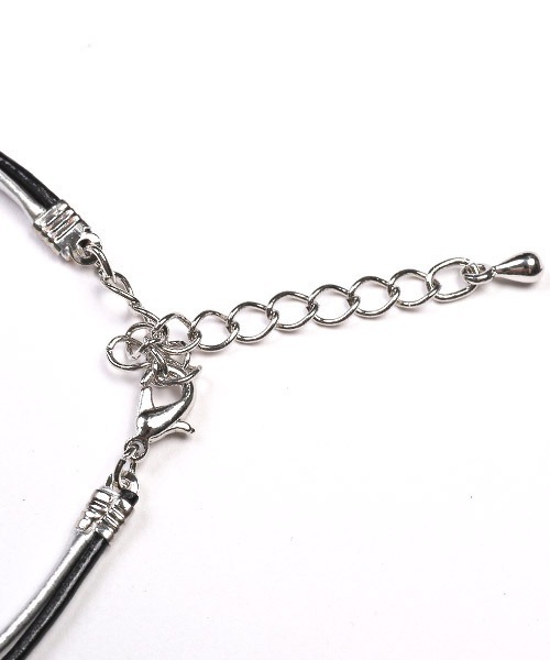 LUXSTYLE（ラグスタイル）の「PUレザーエナメルアンクレット（アンクレット・メンズ・ブラウン/オレンジ/ブルー/グレー/ブラック・FREE）」の12枚目の写真