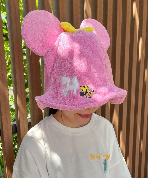 Disney(ディズニー)の「【 Disney / ディズニー 】サウナハット HNT(ハット・レディース・イエロー/グリーン/ピンク/ホワイト/その他1/ブルー・FREE)」の5枚目の写真