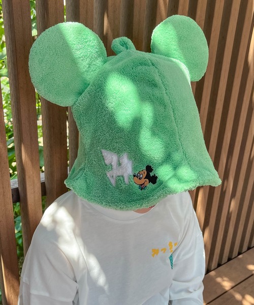 Disney(ディズニー)の「【 Disney / ディズニー 】サウナハット HNT(ハット・レディース・イエロー/グリーン/ピンク/ホワイト/その他1/ブルー・FREE)」の3枚目の写真