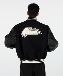 Y-3 LETTERMAN JKT ブラック Y-3（ワイスリー）の「LETTERMAN JKT（ブルゾン）」 - WEAR