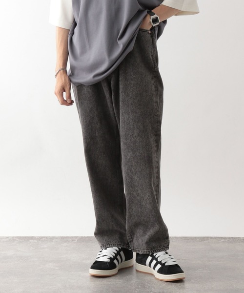 RAGEBLUE（レイジブルー）の「Loose Fit Vintage Tuck Denim