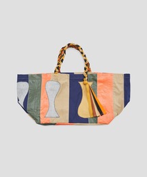 KHOKI（コッキ）の「【KHOKI / コッキ】Color-block vinyl bag