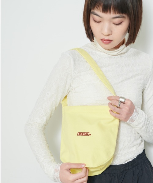 THEATRE PRODUCTS（シアタープロダクツ）の「コットンキャンバスハンドバッグ（ハンドバッグ・レディース・ブルー/ピンク/イエロー/パープル/ブラック・FREE）」の5枚目の写真