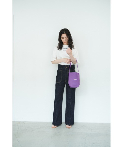 THEATRE PRODUCTS（シアタープロダクツ）の「コットンキャンバスハンドバッグ（ハンドバッグ・レディース・ブルー/ピンク/イエロー/パープル/ブラック・FREE）」の7枚目の写真