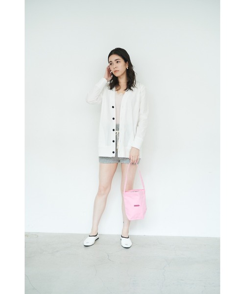 THEATRE PRODUCTS（シアタープロダクツ）の「コットンキャンバスハンドバッグ（ハンドバッグ・レディース・ブルー/ピンク/イエロー/パープル/ブラック・FREE）」の12枚目の写真