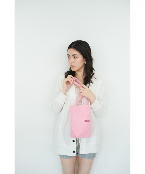 THEATRE PRODUCTS（シアタープロダクツ）の「コットンキャンバスハンドバッグ（ハンドバッグ・レディース・ブルー/ピンク/イエロー/パープル/ブラック・FREE）」の14枚目の写真