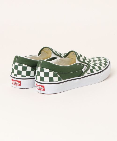 VANS(バンズ)の「【VANS】ヴァンズ CLASSIC SLIP-ON クラシック スリッポン(スリッポン・メンズ・グリーン・28/27)」の11枚目の写真