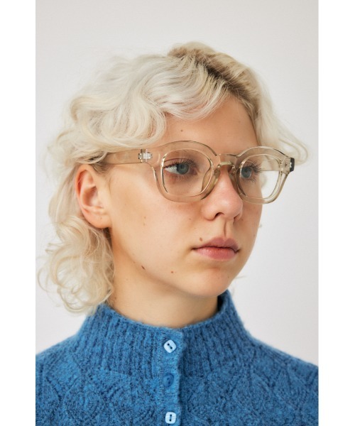 MOUSSY（マウジー）の「THICK EDGE アイウェア（サングラス・レディース・ブラック/クリア・FREE）」の9枚目の写真