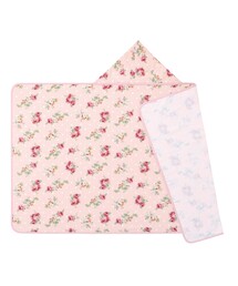 LAURA ASHLEY（ローラアシュレイ）の「クチュールローズ柄 ベビー フード付きタオル（その他ベビー用品）」