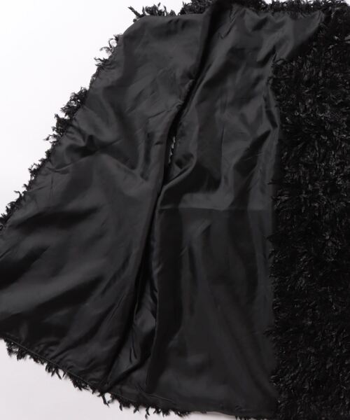 Settimissimo（セッティミッシモ）の「フリンジレースノーカラージレ（ベスト・レディース・ベージュ系その他/ブラック・M）」の21枚目の写真