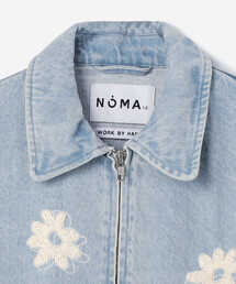 NOMA t.d 花柄刺繍 デニムジャケット NOMA t.d.（ノーマティーディー）の「NOMA t.d. | 刺繍デニム