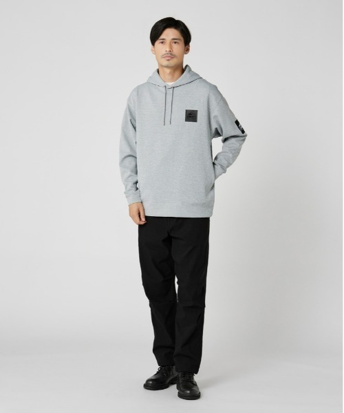 CAMP7（キャンプセブン）の「【CAMP7】バッグエンボスロゴフードスウェットパーカー（パーカー・メンズ・ブラック/オフホワイト/グレー・XL/M/S/L）」の19枚目の写真