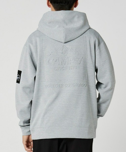 CAMP7 グレー パーカーＬ　パーカーL メンズＬ CAMP7 キャンプセブン 長袖 パーカー グレー メンズ L - メルカリ