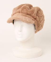 cachenez | カシュネ cache nez / フェイクファーキャスケット(キャスケット)