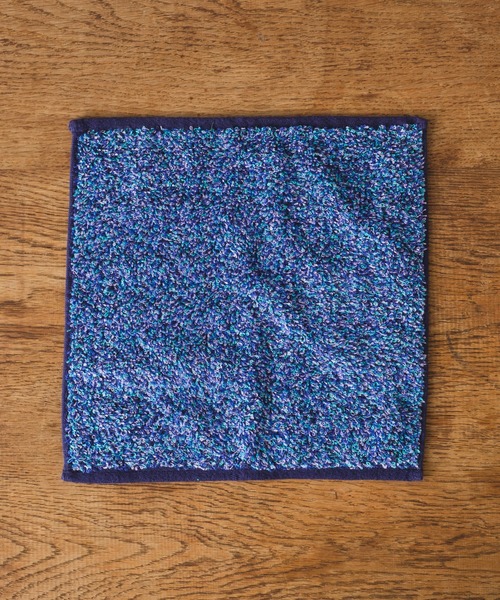 BIRTHDAY BAR（バースデイバー）の「MELANGE タオルハンカチ（ハンカチ/ハンドタオル・レディース・ブルー/グリーン/グレー/オレンジ・フリー）」の7枚目の写真