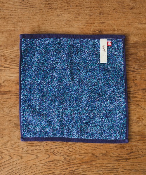 BIRTHDAY BAR（バースデイバー）の「MELANGE タオルハンカチ（ハンカチ/ハンドタオル・レディース・ブルー/グリーン/グレー/オレンジ・フリー）」の8枚目の写真