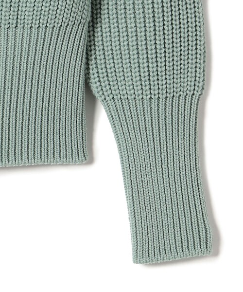 BATONER（バトナー）の「【SHIPS別注】BATONER:ハーフ ジップ ニット