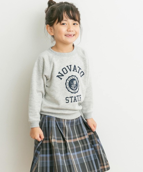 URBAN RESEARCH DOORS(アーバンリサーチドアーズ)の「『親子リンク』フロッキープリントスウェット(KIDS)(スウェット・キッズ・グレー系その他/ネイビー/ホワイト系その他・135/105/120)」の10枚目の写真