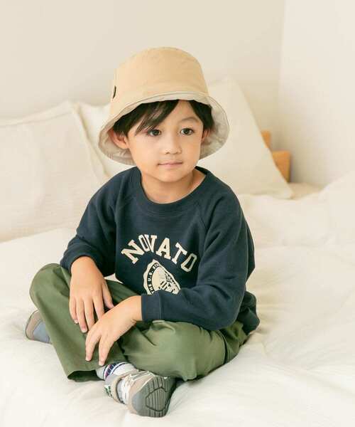 URBAN RESEARCH DOORS(アーバンリサーチドアーズ)の「『親子リンク』フロッキープリントスウェット(KIDS)(スウェット・キッズ・グレー系その他/ネイビー/ホワイト系その他・135/105/120)」の15枚目の写真