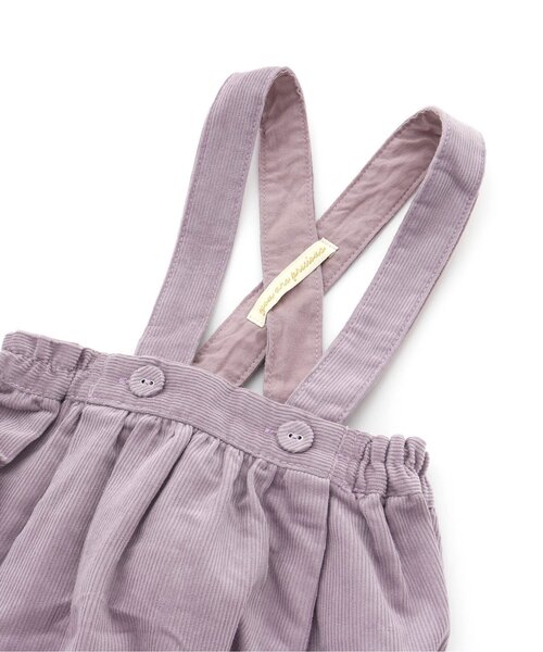 apres les cours（アプレレクール）の「サス付きコーデュロイブルマ（その他ベビーウェア・キッズ・ラベンダー/ブラック・80）」の14枚目の写真