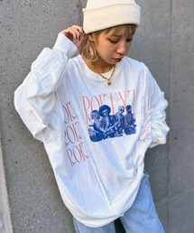 リメイクバンドロングTシャツ