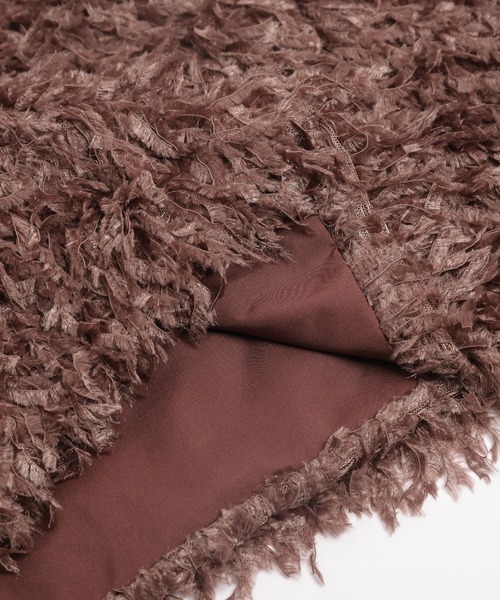 La boutique BonBon フェザーヤーンベスト オシャレ度UP】フェザーヤーンベスト | La boutique BonBon(ラブ