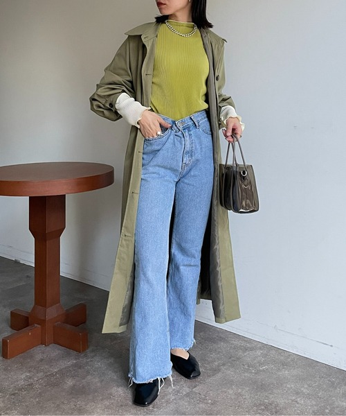 Thevon(ゼボン)の「袖先配色プリーツメロープルオーバー(Tシャツ/カットソー・レディース・グリーン系その他/ブラック・FREE)」の17枚目の写真