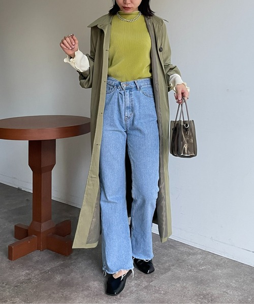 Thevon(ゼボン)の「袖先配色プリーツメロープルオーバー(Tシャツ/カットソー・レディース・グリーン系その他/ブラック・FREE)」の18枚目の写真