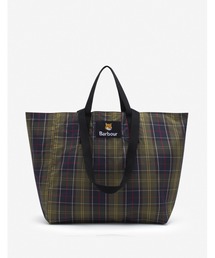 【MaisonKitsune】×バブアーコラボ リバーシブルトートバッグ MAISON KITSUNE◇Barbourコラボ リバーシブルトートバッグ
