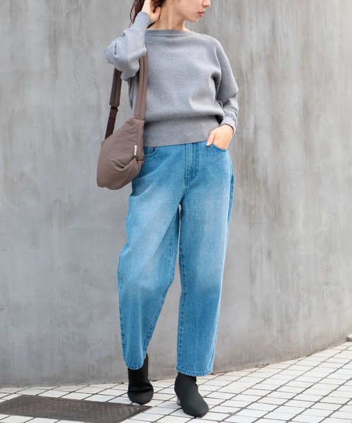 Legato Largo（レガートラルゴ）の「【Legato Largo】LG-F3161 パデットナイロンハンモックワンショルダー ※（ショルダーバッグ・レディース・ベージュ/グリーン/ブラック/ブラウン・FREE）」の8枚目の写真