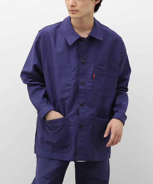 417 EDIFICE(フォーワンセブンエディフィス)の「【LAFONT / ラフォン】 FAUREL JACKET(カバーオール・メンズ・ネイビー/ブラック・48/50)」の2枚目の写真