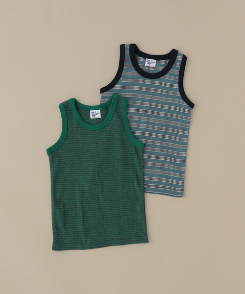 MILLER（ミラー）の「Miller × こども ビームス / 別注 タンクトップ 2枚 セット 24（90～140cm）（タンクトップ・キッズ・その他・size3(130-140cm)/size2(110-120cm)/size1(90-100cm)）」の10枚目の写真