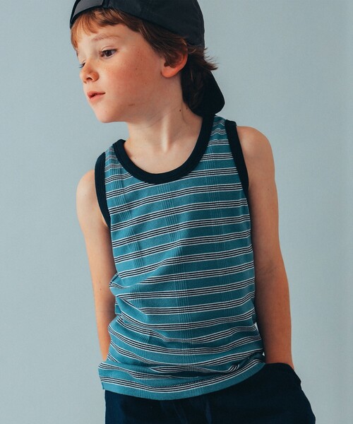 MILLER（ミラー）の「Miller × こども ビームス / 別注 タンクトップ 2枚 セット 24（90～140cm）（タンクトップ・キッズ・その他・size3(130-140cm)/size2(110-120cm)/size1(90-100cm)）」の14枚目の写真