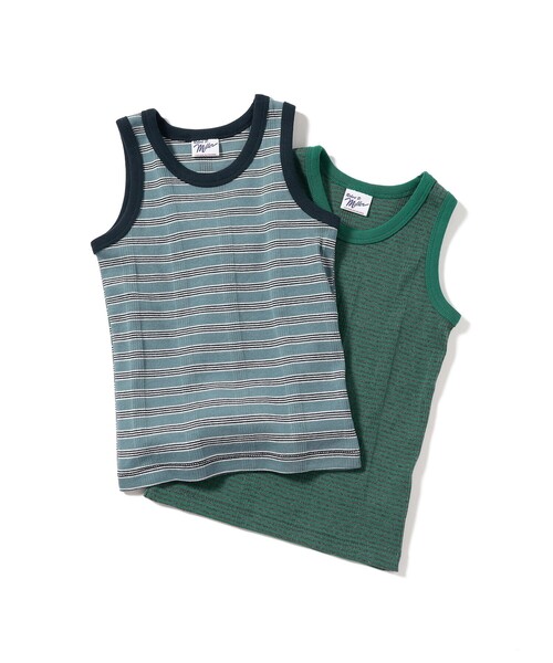 MILLER（ミラー）の「Miller × こども ビームス / 別注 タンクトップ 2枚 セット 24（90～140cm）（タンクトップ・キッズ・その他・size3(130-140cm)/size2(110-120cm)/size1(90-100cm)）」の5枚目の写真