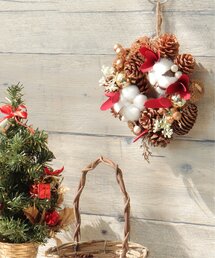 LBC（エルビーシー）の「モコモコナチュラルリース S（インテリア雑貨）」