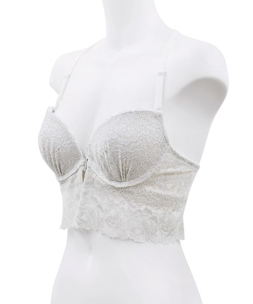 【ANNEBRA 】レース ロングラインブラ ブラレット ANNEBRA（アンブラ）の「Love バックデザインロングライン