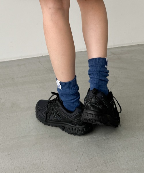 CANAL JEAN（キャナルジーン）の「Miller　クルーソックス（ソックス/靴下・レディース・ホワイト/グリーン/ネイビー/オレンジ/ブルー/パープル/イエロー・ONE SIZE）」の12枚目の写真