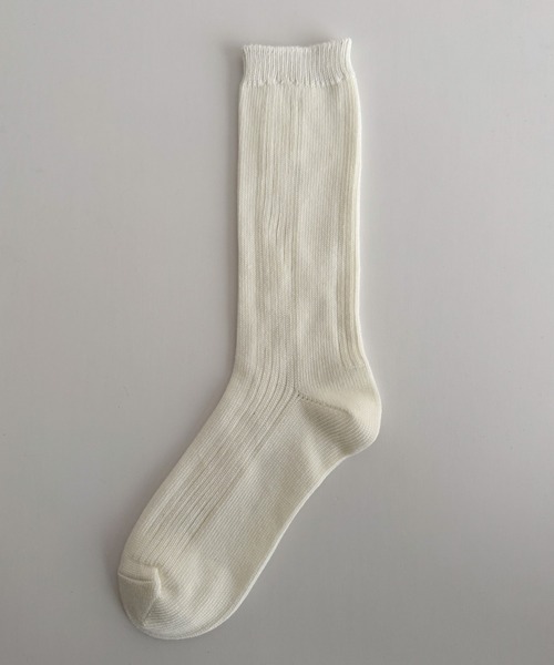 CANAL JEAN（キャナルジーン）の「Miller　クルーソックス（ソックス/靴下・レディース・ホワイト/グリーン/ネイビー/オレンジ/ブルー/パープル/イエロー・ONE SIZE）」の16枚目の写真