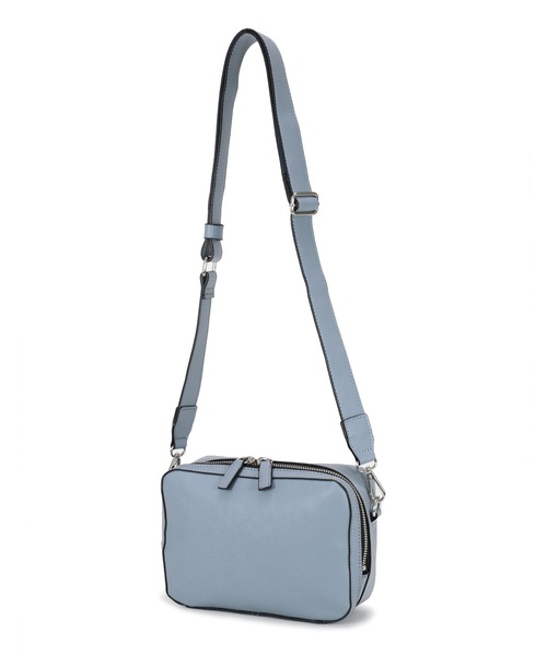 MIAN (ミアン)の「BELLIS / スクエアショルダーバッグ(ショルダーバッグ・レディース・ブラック/サックスブルー/ブラウン/アイボリー・FREE)」の19枚目の写真