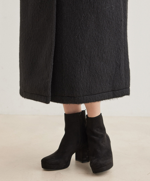 Jayro（ジャイロ）の「スタンドカラーダッフル風コート（ダッフルコート・レディース・チャコールグレー/ダークブラウン/ブラック・M）」の19枚目の写真