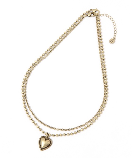 niko and...（ニコアンド）の「ハートトップ2セットネックレス（ネックレス・レディース・イエロー/グリーン/ライトイエロー・0）」の4枚目の写真