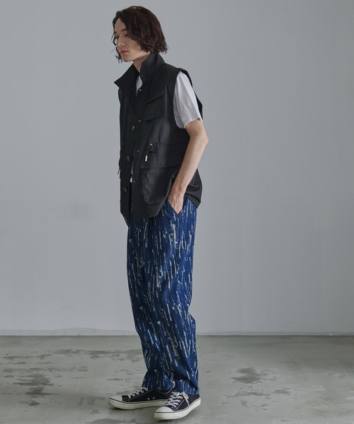 Revo.(レボ)の「【Revo.】クラッシュデニムワイドパンツ(デニムパンツ・メンズ・インディゴブルー/ライトインディゴブルー・M/L)」の11枚目の写真
