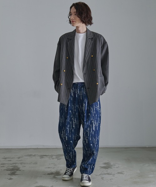 Revo.(レボ)の「【Revo.】クラッシュデニムワイドパンツ(デニムパンツ・メンズ・インディゴブルー/ライトインディゴブルー・M/L)」の20枚目の写真